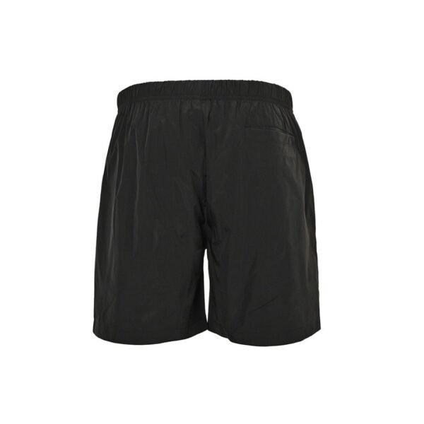 Prada Triangle Logo Plaque Black Re-Nylon Elasticated Waist Shorts - Image 5