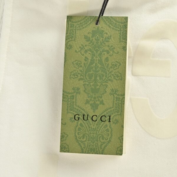 Gucci Jumbo GG Off-White Drawstring Cotton Shorts - Image 7