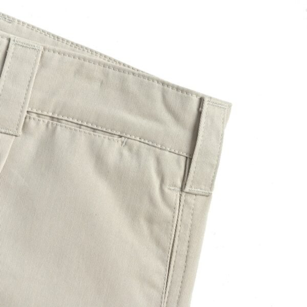 Prada Light Grey Pleated Bermuda Shorts - Image 6