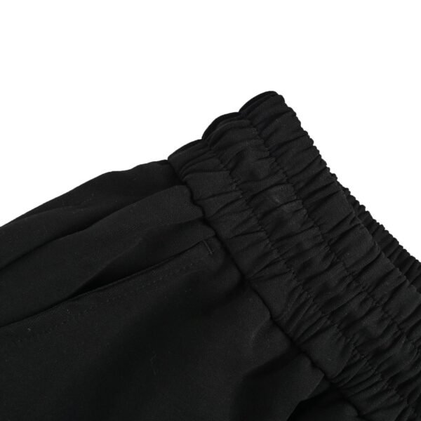 Prada Side Logo Print Black Drawstring Shorts - Image 6