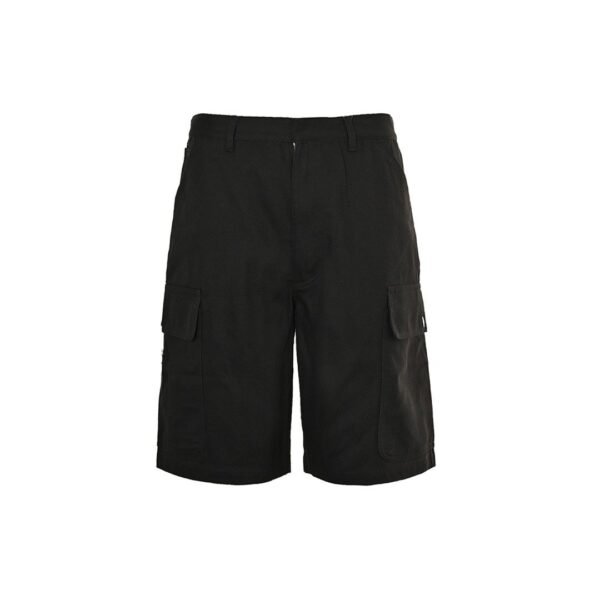 Prada Black Cotton Cargo Shorts - Image 2