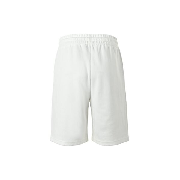 Prada Triangle Logo Striped Black Cotton Drawstring Shorts - Image 6