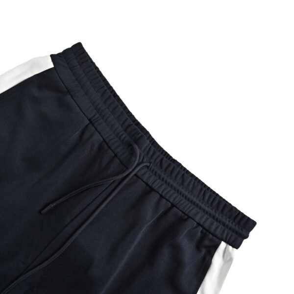 Gucci Interlocking G Side Stripe Black Drawstring Shorts - Image 5
