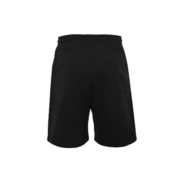 Balenciaga Heavy Metal Graphic Logo Black Drawstring Shorts - Image 5