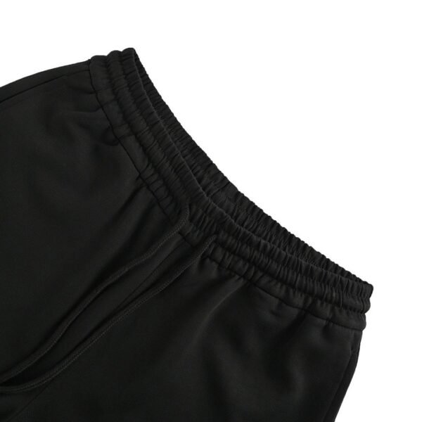 Prada Re-Nylon Pocket Black Cotton Drawstring Cargo Shorts - Image 6