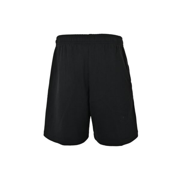Balenciaga Political Campaign Embroidered Logo Black Shorts - Image 3
