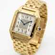 Cartier Panthere Arabic Dial Gold Watch