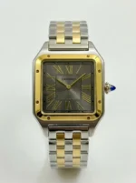 Cartier Panthere Two Tone Charcoal Watch
