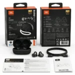 ⁦سماعات الأذن اللاسلكية JBL Buds Pro 50 ذات التصميم المفتوح – صوت عالي الدقة، وعمر بطارية يصل إلى 26 ساعة، واتصال متعدد النقاط مع علبة شحن فاخرة – إصدار Rep⁩ - الصورة ⁦2⁩