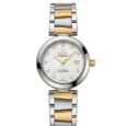Omega Ladymatic Two Tone Diamond Dial Woman Watch