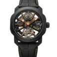 Bvlgari Octo Roma Tourbillon Black Rose Gold Skeleton Automatic Men's Luxury Watch